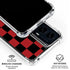Red and Black Checkerboard Moto G Power 5G (2024) Clear Case