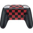 Red and Black Checkerboard Nintendo Switch 2 (2025) Pro Controller Skin