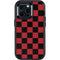 Red and Black Checkerboard Otterbox Defender iPhone Skin