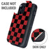 Red and Black Checkerboard Otterbox Defender iPhone Skin