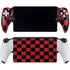 Red and Black Checkerboard PlayStation PS5 Skins