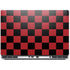 Red and Black Checkerboard Dell Precision Skin