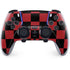 Red and Black Checkerboard PlayStation PS5 Skins