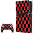 Red and Black Checkerboard PlayStation PS5 Skins