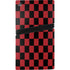 Red and Black Checkerboard PS5 Pro Disk Console Skin