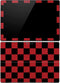 Red and Black Checkerboard Surface Pro (2017) Skin