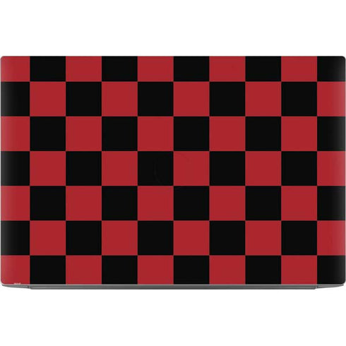 Red and Black Checkerboard Dell XPS Skin