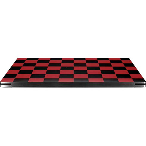 Red and Black Checkerboard Dell XPS Skin