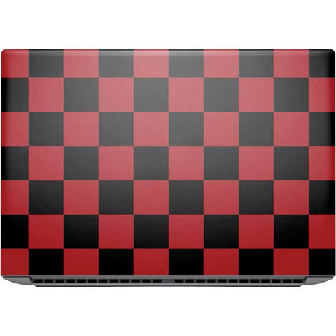 Red and Black Checkerboard HP ZBook Fury 16 G10 Skin