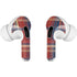 Red and Blue Plaid AirPods Skins
