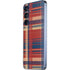Red and Blue Plaid Galaxy A35 5G Skin