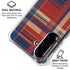 Red and Blue Plaid Galaxy A36 5G Clear Case