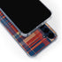 Red and Blue Plaid Galaxy A55 5G Clear Case