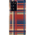 Red and Blue Plaid Galaxy Cases