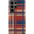 Red and Blue Plaid Galaxy S23 Ultra Pro Case