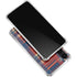 Red and Blue Plaid Galaxy S24 FE Clear Case