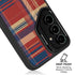 Red and Blue Plaid Galaxy S25 Kickstand Case