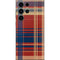 Red and Blue Plaid Galaxy S25 Ultra Skin