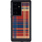 Red and Blue Plaid Galaxy S24 Ultra Waterproof Case