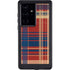 Red and Blue Plaid Galaxy S24 Ultra Waterproof Case