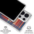 Red and Blue Plaid Galaxy S25 Ultra Clear Case