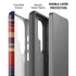 Red and Blue Plaid Galaxy S26 Ultra Impact Case