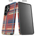 Red and Blue Plaid Galaxy S26 Ultra Impact Case