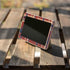 Red and Blue Plaid Google Home Hub Skin