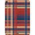 Red and Blue Plaid Apple iPad Air Skin
