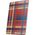 Red and Blue Plaid Apple iPad Air Skin
