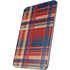 Red and Blue Plaid Apple iPad Mini Skin
