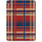 Red and Blue Plaid Apple iPad Pro Skin