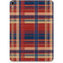 Red and Blue Plaid Apple iPad Pro Skin