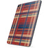 Red and Blue Plaid Apple iPad Pro Skin