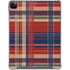 Red and Blue Plaid iPad Cases