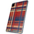 Red and Blue Plaid iPad Cases