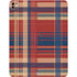 Red and Blue Plaid iPad Pro 13in M4 (2024) Skin