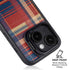 Red and Blue Plaid iPhone 14 Kickstand Case