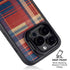 Red and Blue Plaid iPhone 14 Pro Max Kickstand Case