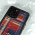 Red and Blue Plaid iPhone 15 Pro Waterproof Case
