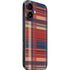 Red and Blue Plaid iPhone 16 Skin