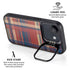 Red and Blue Plaid iPhone 16e Kickstand Case