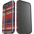 Red and Blue Plaid iPhone 16e Impact Case