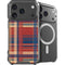 Red and Blue Plaid iPhone 18 Pro MagSafe Case