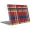Red and Blue Plaid Apple MacBook Air Skin
