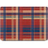 Red and Blue Plaid Apple MacBook Pro 16-inch Skin