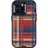 Red and Blue Plaid Otterbox Defender iPhone Skin