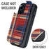 Red and Blue Plaid Otterbox Defender iPhone Skin