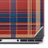 Red and Blue Plaid Dell Precision Skin