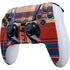 Red and Blue Plaid PS5 DualSense Edge Pro Controller Skin